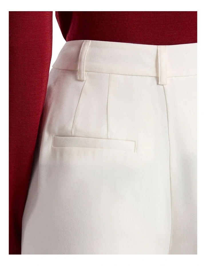 Bronte Wide Leg Pant in Ivory image 4