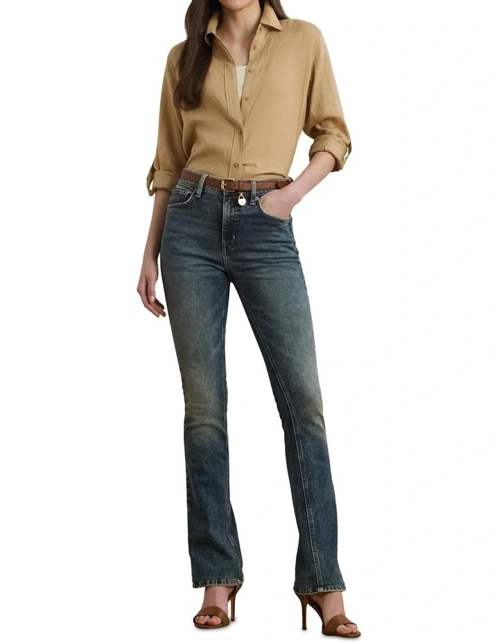 Relaxed Fit Linen Shirt image 3