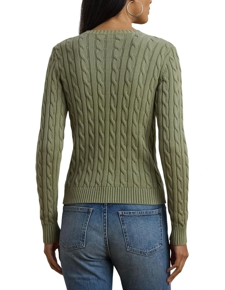 Cable-Knit Cotton Cardigan image 2