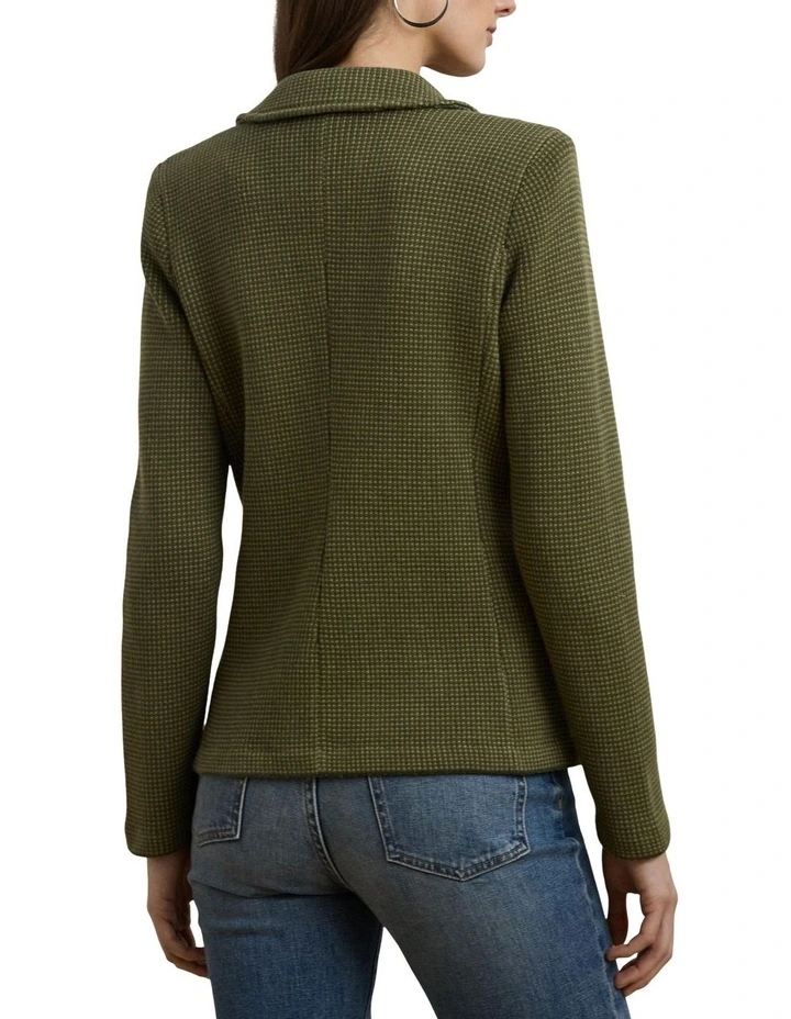 Cotton Sweater Blazer image 2