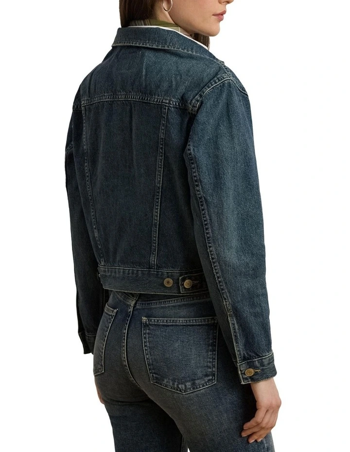 Denim Trucker Jacket image 2