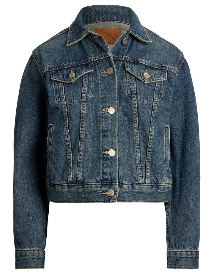 Denim Trucker Jacket image 4