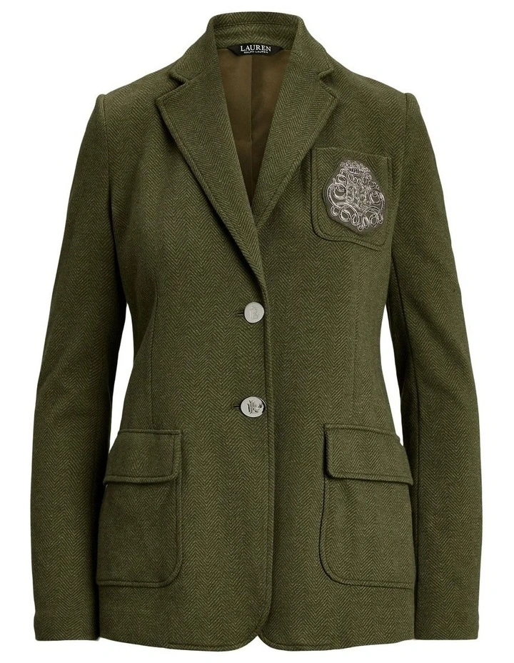 Bullion Stretch-Cotton Jacquard Blazer image 4
