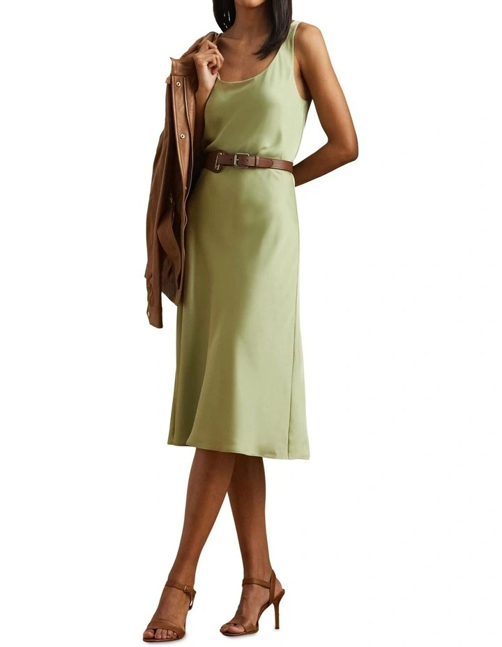 Charmeuse Sleeveless Cocktail Dress image 3