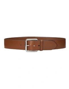 Vachetta Leather Wide Belt