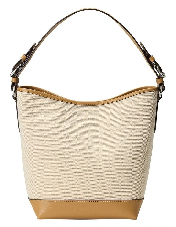 Canvas Medium Witley Bucket Bag in Multi image 2