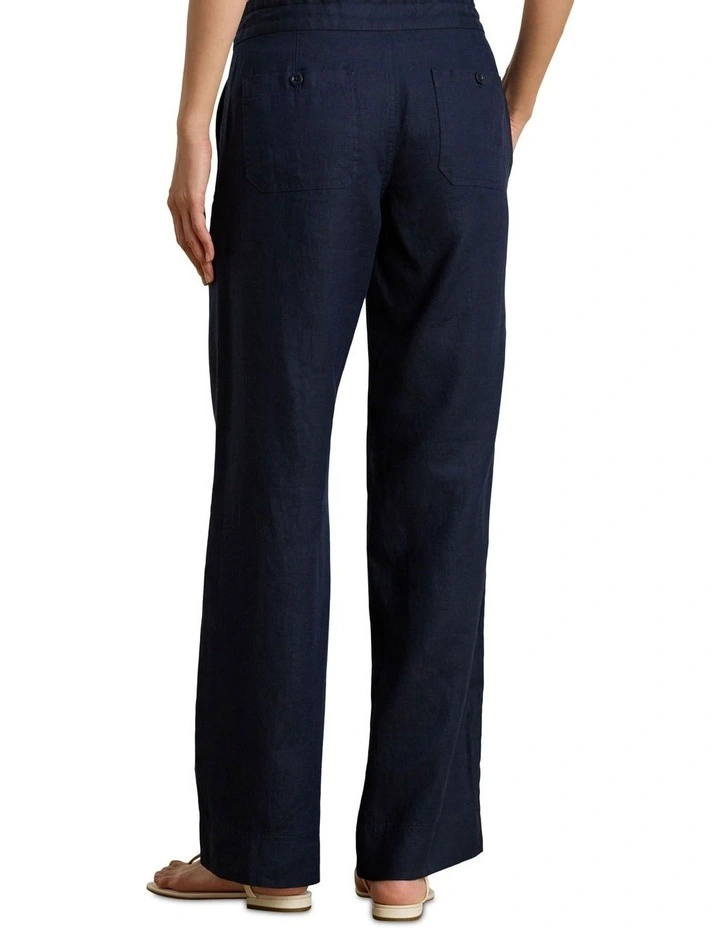 Linen Wide-Leg Pant image 2