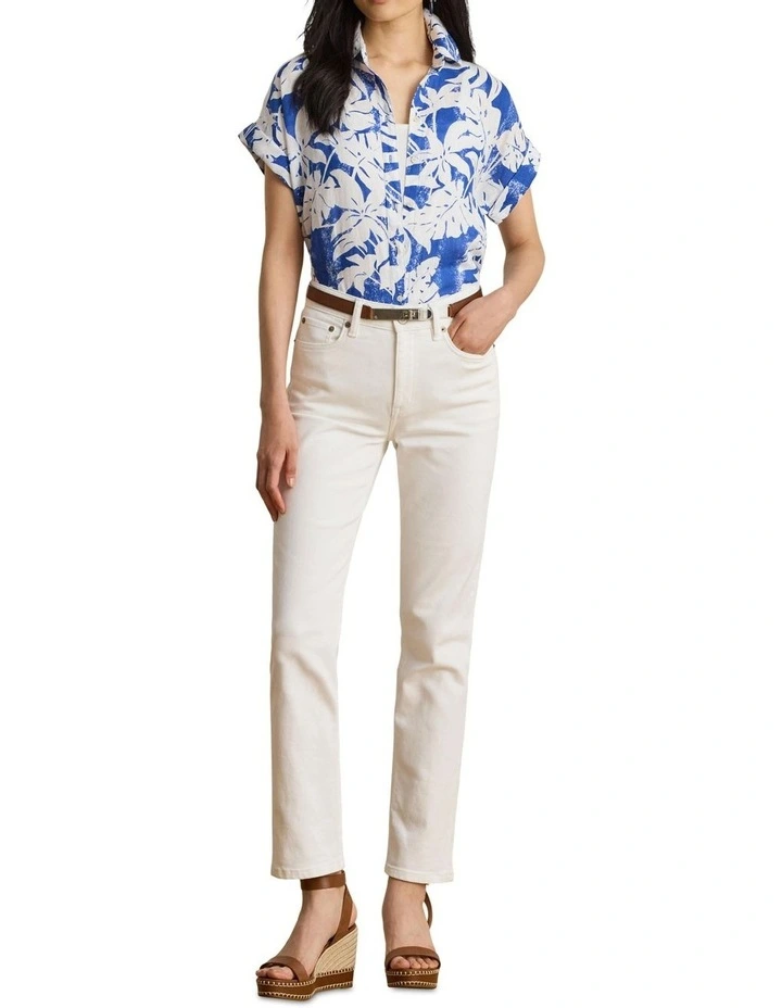 Relaxed Fit Print Short-Sleeve Shirt image 3