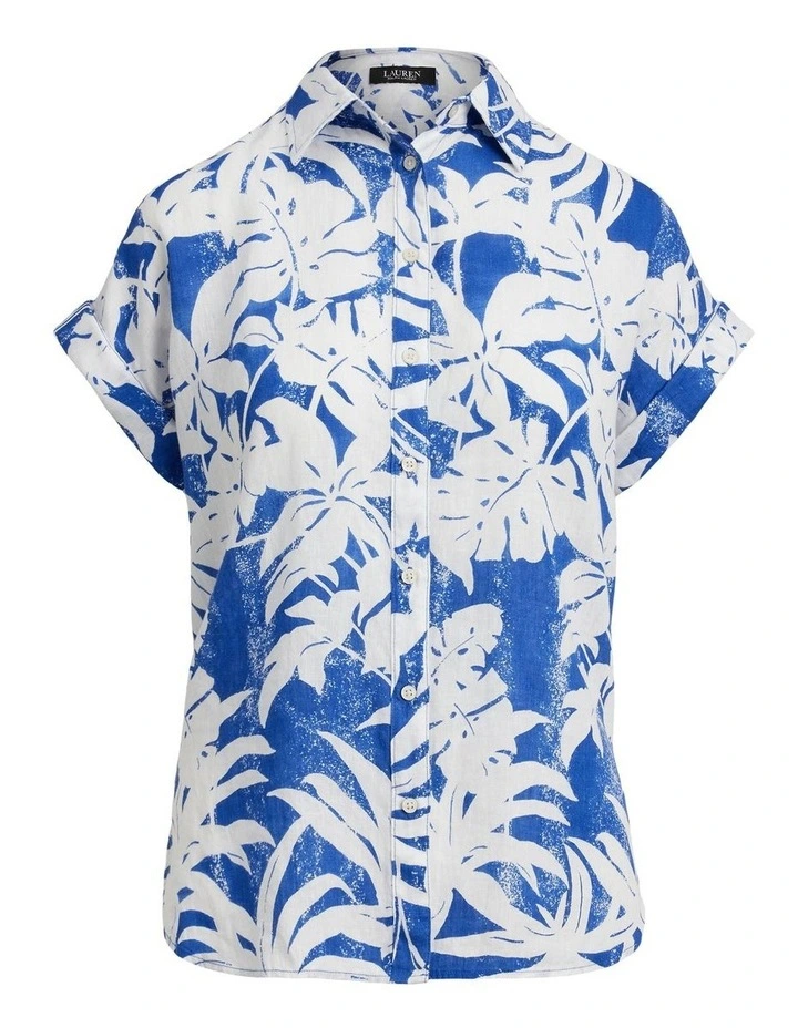 Relaxed Fit Print Short-Sleeve Shirt image 4