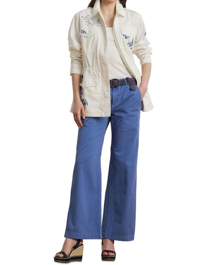 Print Featherweight Twill Field Jacket image 3