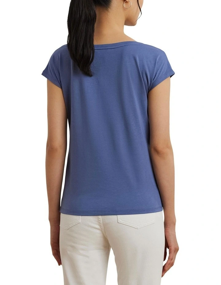 Cotton-Blend Jersey Graphic Tee image 2