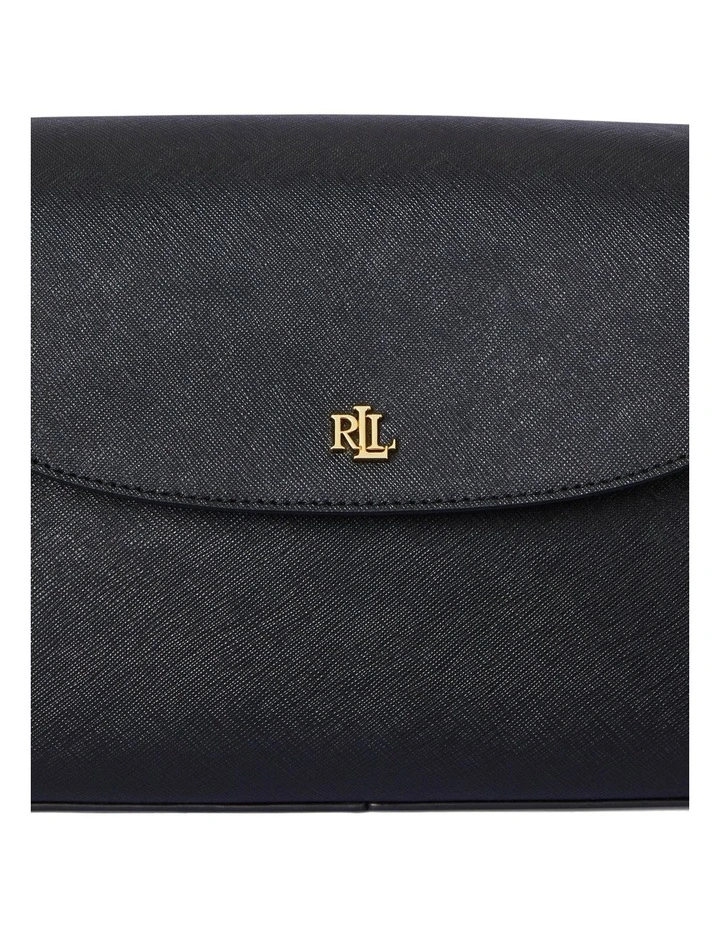 Crosshatch Medium Schylar Shoulder Bag in Black image 4