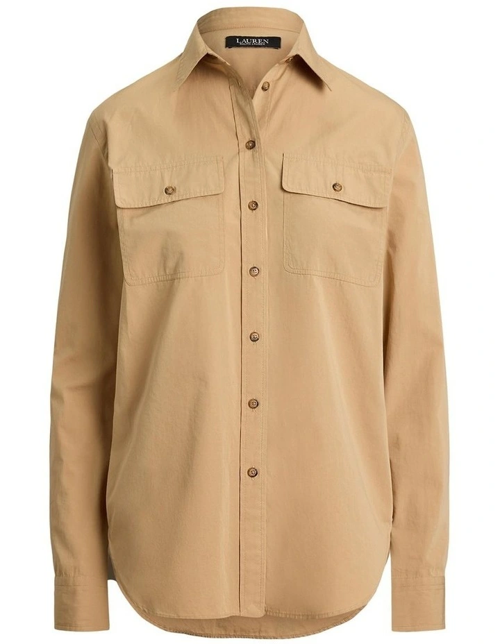 Relaxed Fit Featherweight Cotton Shirt image 4