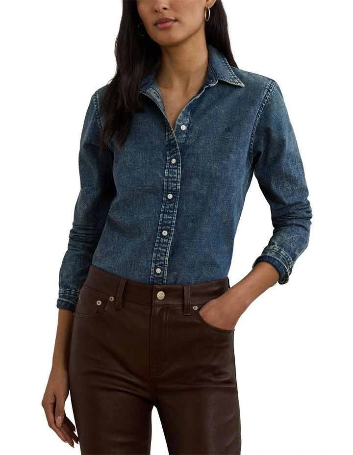 Classic Fit Denim Shirt image 1