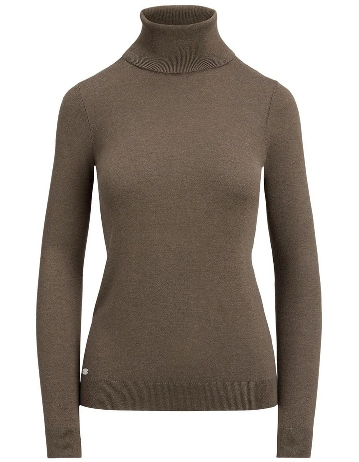 Silk-Blend Turtleneck Sweater image 4
