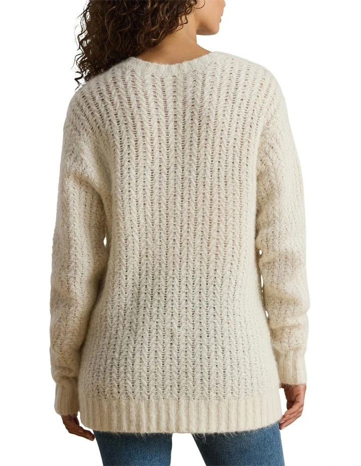 Herringbone Oversize Sweater image 2