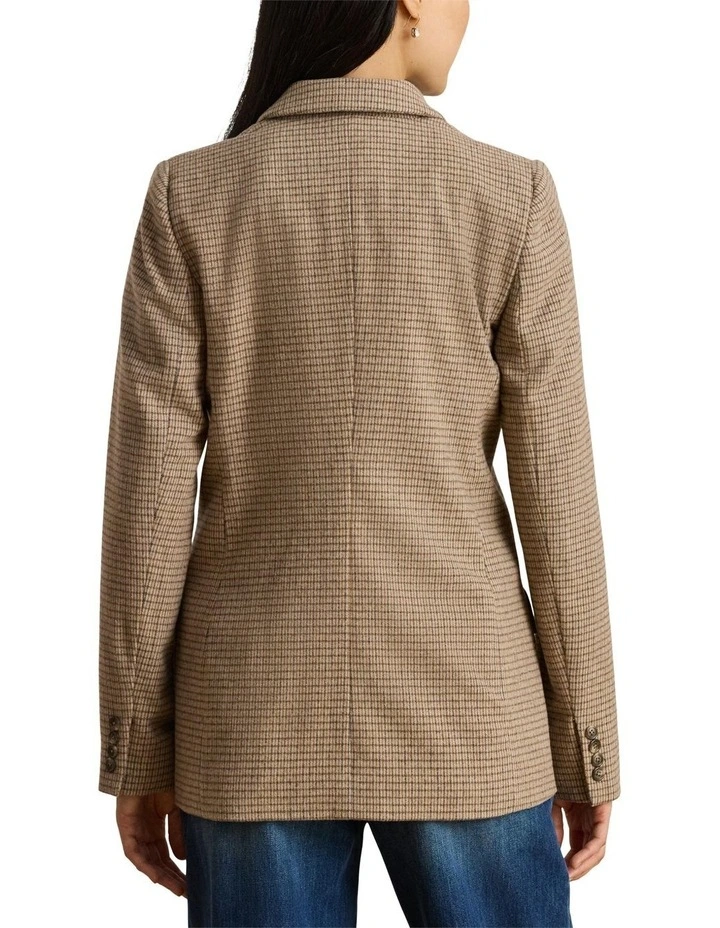 Double-Breasted Wool-Blend Twill Blazer image 2