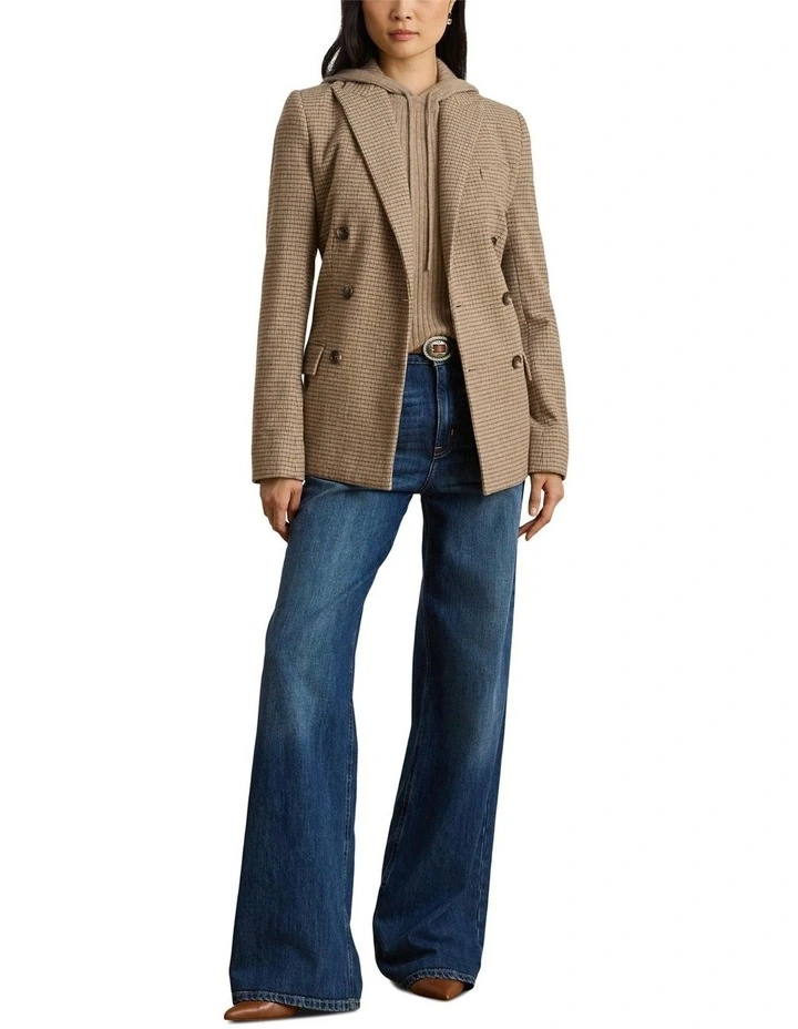 Double-Breasted Wool-Blend Twill Blazer image 3