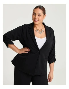 Relaxed Blazer Black