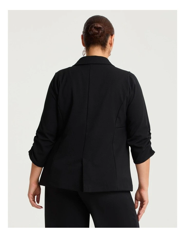 Relaxed Blazer Black image 2