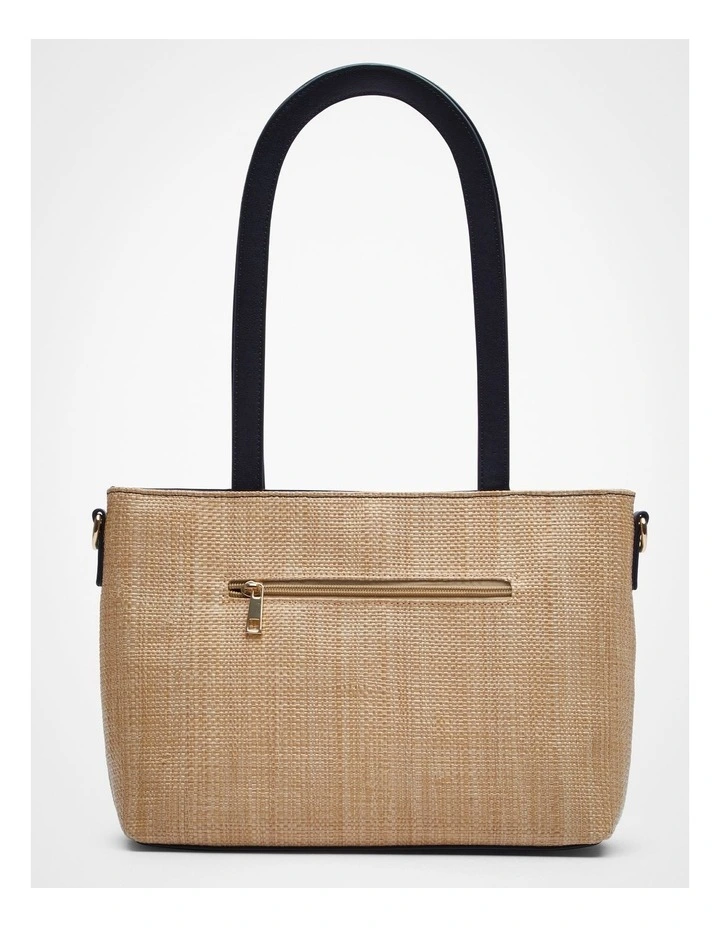 Cat Duo Shoulder Bag Black/Natural image 2