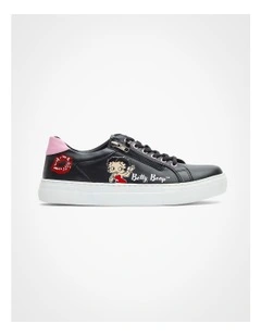 Betty Boop Sneaker in Black