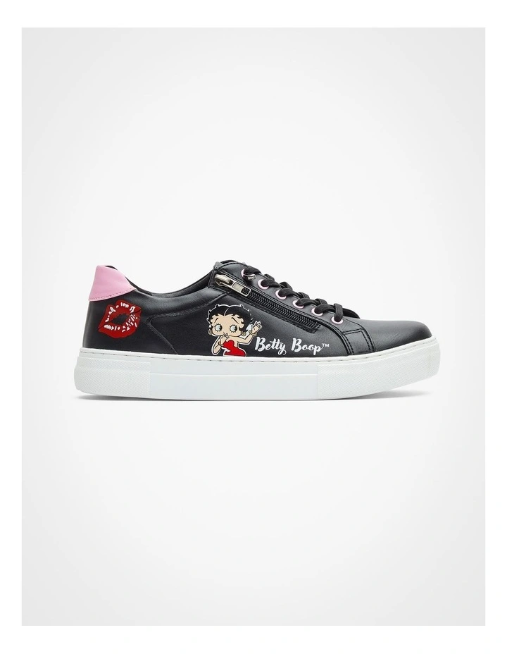 Betty Boop Sneaker in Black image 1