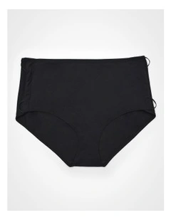 Adaptive Cotton Full Brief Black