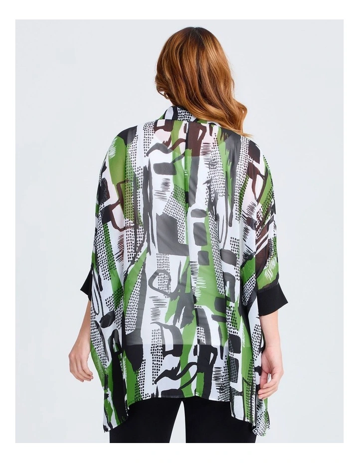 Chiffon Anika Shirt in Print image 2