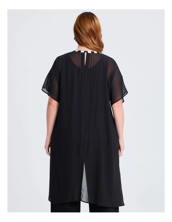 Chiffon Amara Top Black image 5