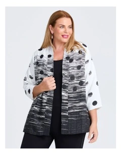 Spot Ombre Jacket in Multi