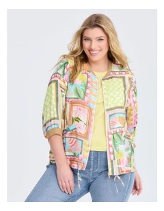 Natural Spring Scene Bomber Print