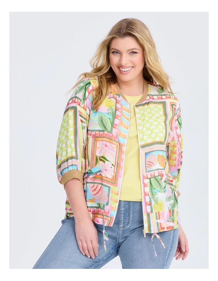 Natural Spring Scene Bomber Print image 1