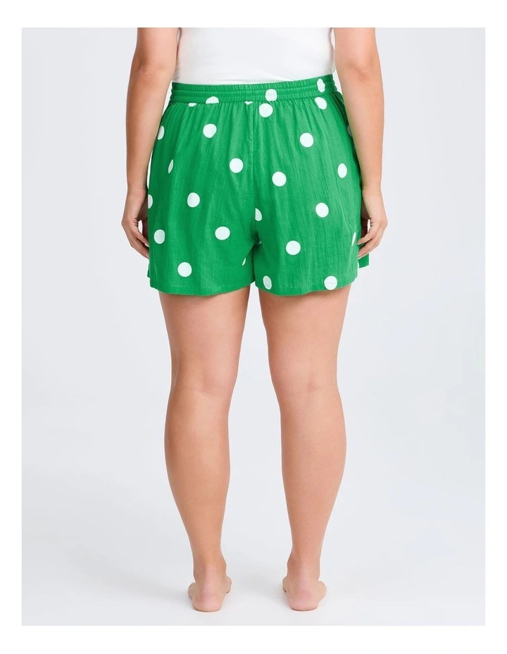 Cotton Spot Beach Shorts in Print image 2