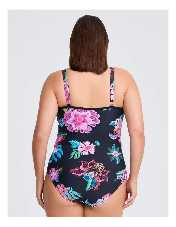 Island Getaway Bind Swimsuit in Print image 2