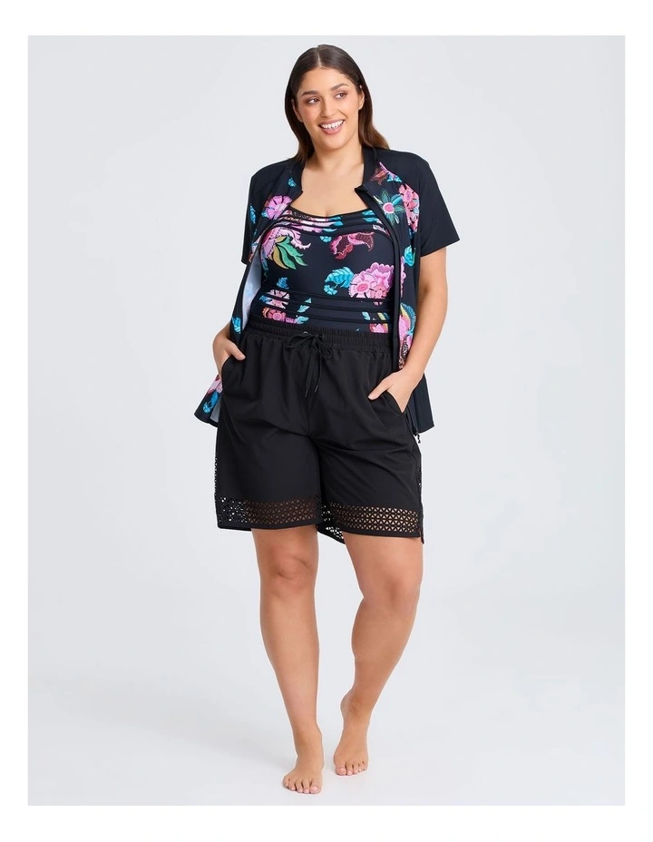 Island Getaway Bind Swimsuit in Print image 4