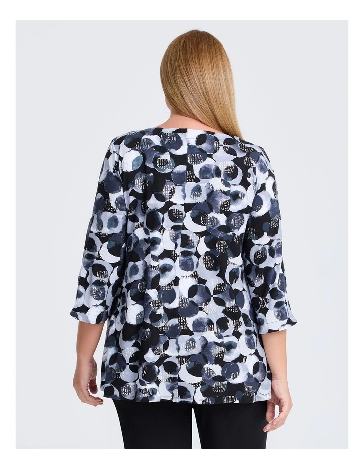 Ruby Rouge Spot Natural Top in Multi image 2
