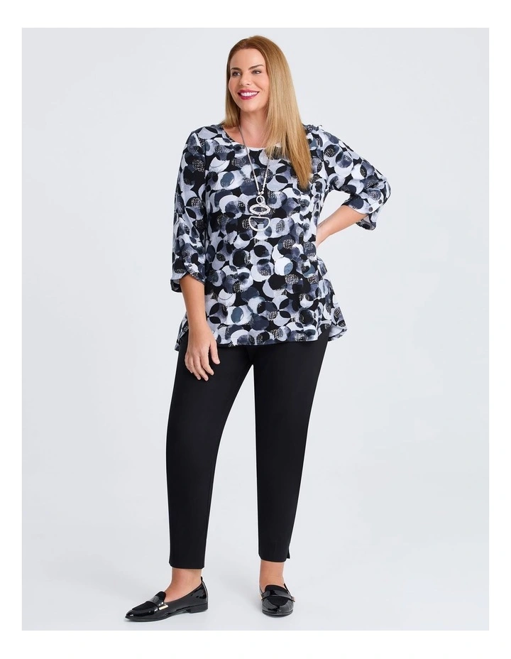 Ruby Rouge Spot Natural Top in Multi image 3