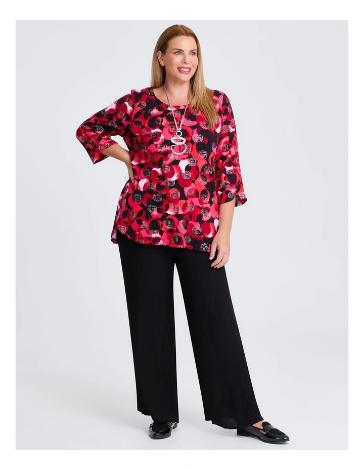 Ruby Rouge Spot Natural Top in Multi image 3