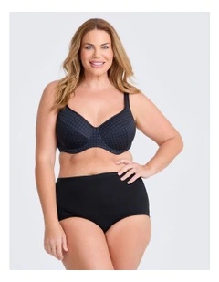 Underwire Soft Cup T-shirt Bra in Gingham