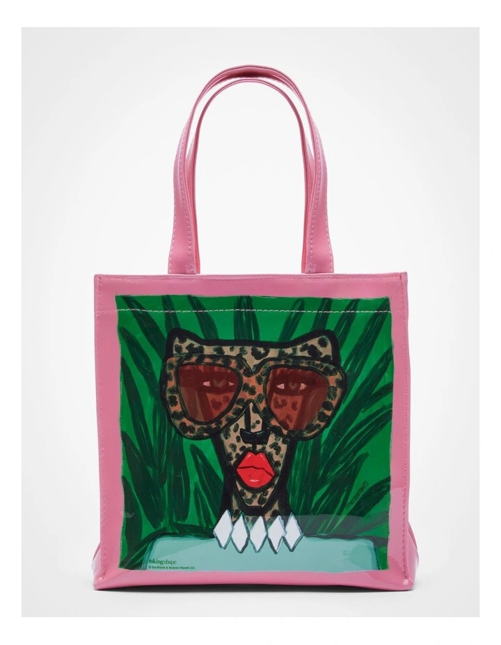 Bouffants Patent Bag in Multi image 1