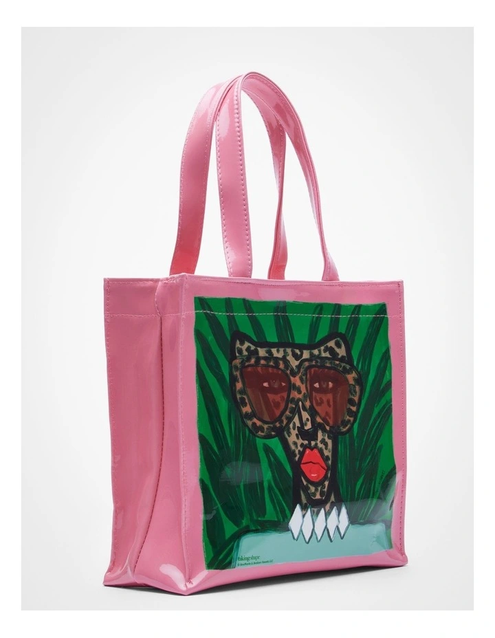 Bouffants Patent Bag in Multi image 2