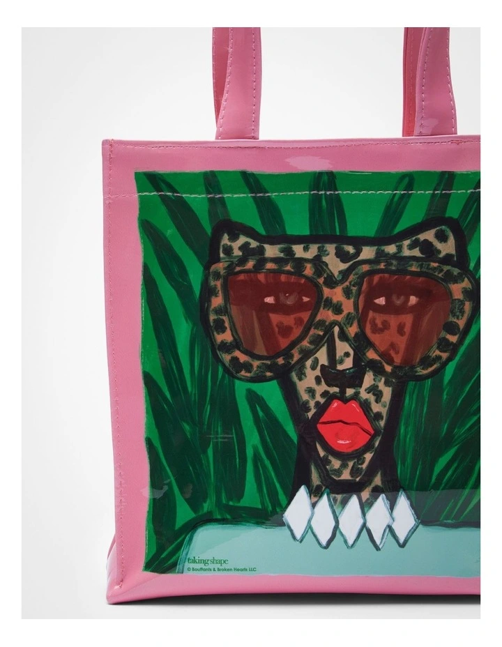 Bouffants Patent Bag in Multi image 3