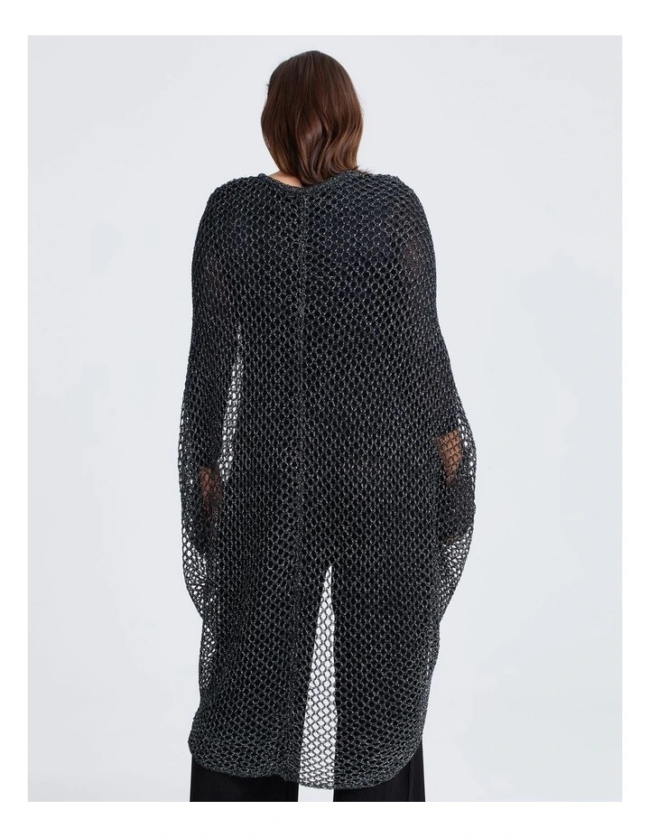 Hi Low Dressy Cape Black image 2