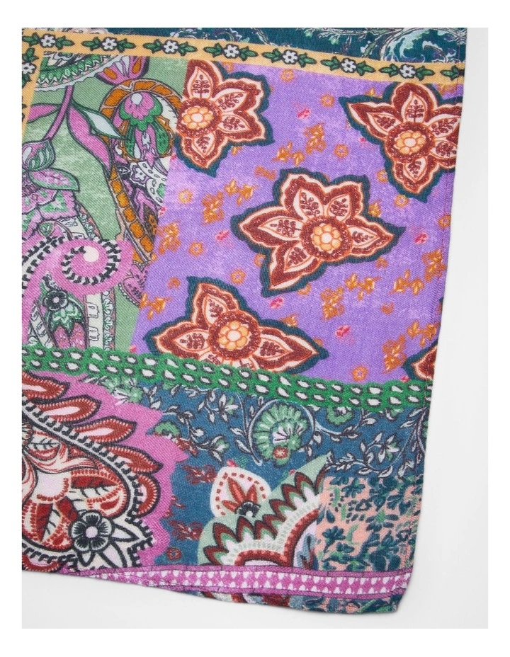 Spliced Paisley Cape Multi image 5