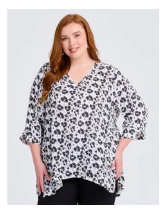 Libby Swing Top Animal Print