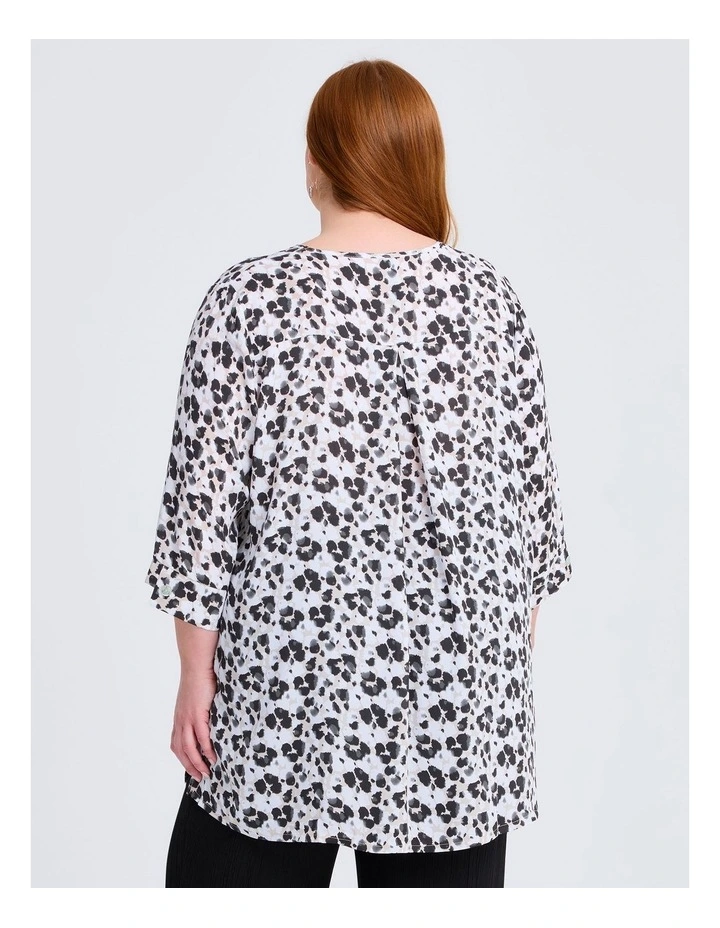 Libby Swing Top Animal Print image 2