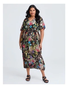 Natural Something Wild Dress in Print