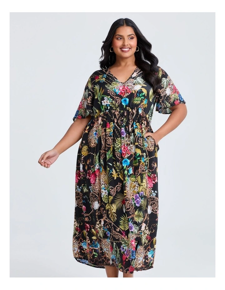Natural Something Wild Dress in Print image 3