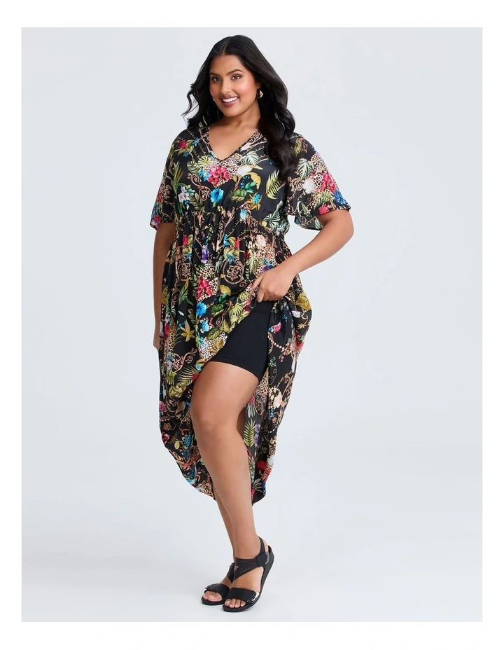 Natural Something Wild Dress in Print image 4